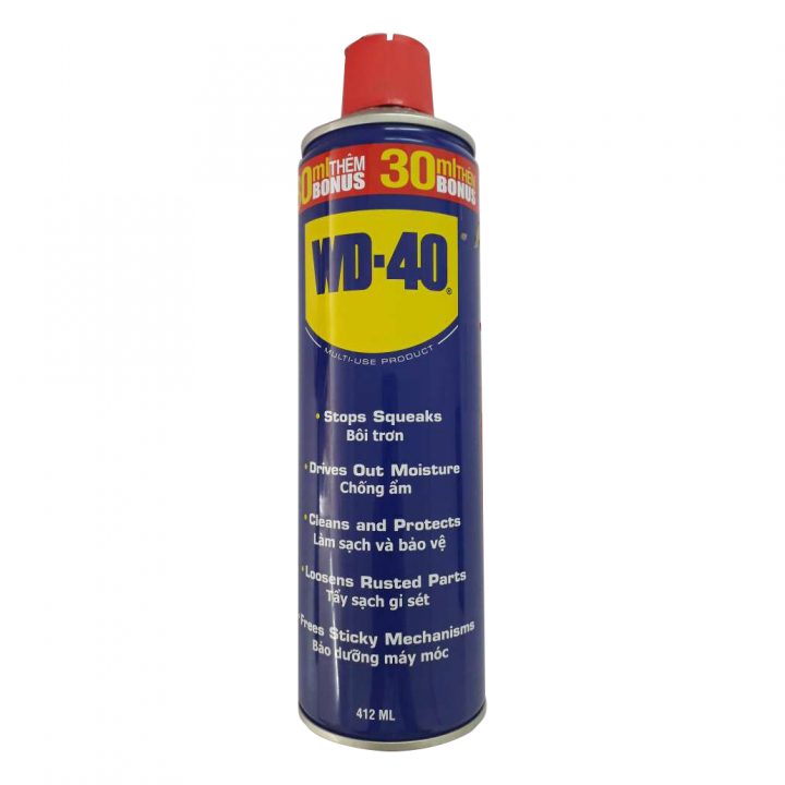 Dầu Bôi Trơn Và Chống Rỉ Sét Đa Năng WD40 (412ML)